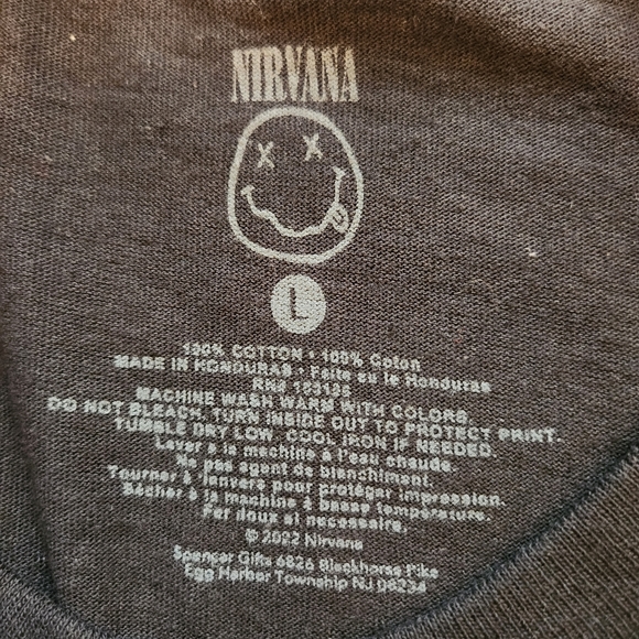 Nirvana Forest In Utero Album T-Shirt - Picture 4 of 7